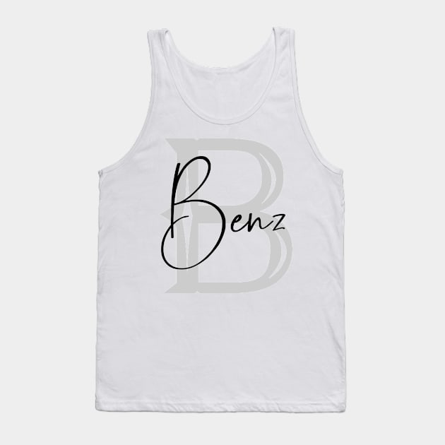 Benz Second Name, Benz Family Name, Benz Middle Name Tank Top by Huosani